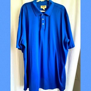 3xlt Foundry brand polo shirt / Mens- royal bright blue
